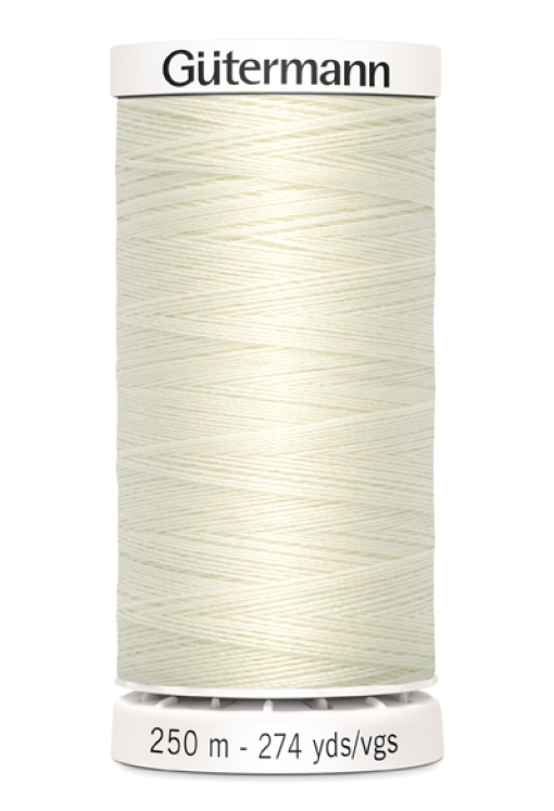 Linha de Costura GUTERMANN Cosetudo 250m Branco 1