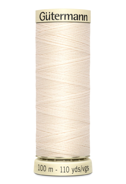 Linha de Costura GUTERMANN Cosetudo 100m Bege 802