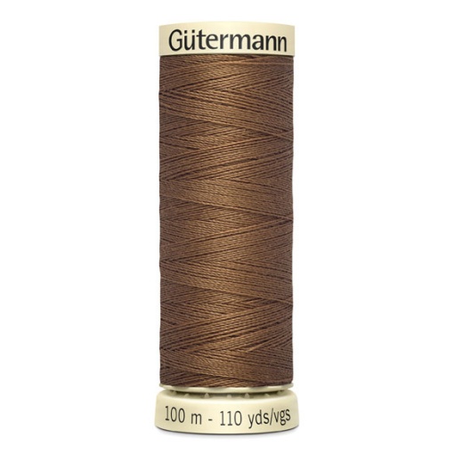 Linha de costura GUTERMANN Cosetudo 100m castanho 124