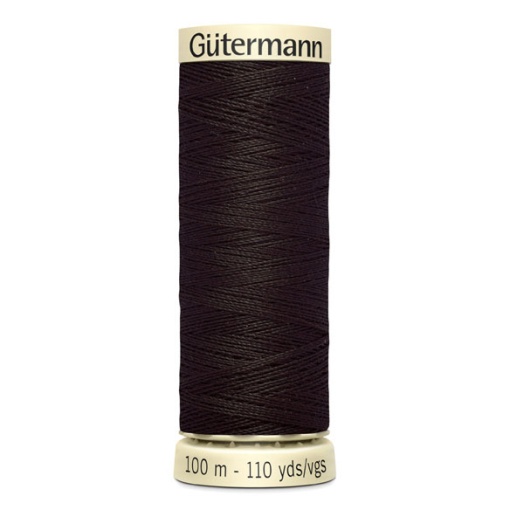 Linha de costura GUTERMANN Cosetudo 100m castanho escuro 697