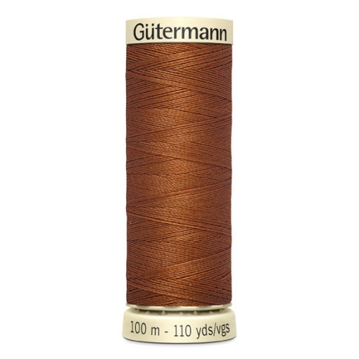 Linha de costura GUTERMANN Cosetudo 100m castanho 649