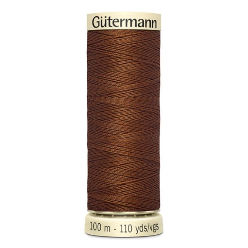 Linha de costura GUTERMANN Cosetudo 100m castanho 650