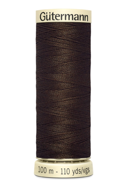 Linha de costura GUTERMANN Cosetudo 100m castanho 406