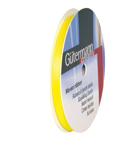 Fita de Cetim GUTERMANN 9mmx20m Laranja Claro 895