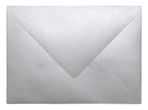 Envelope Metalizado SIMPLY C5 162x229mm Prateado com 10