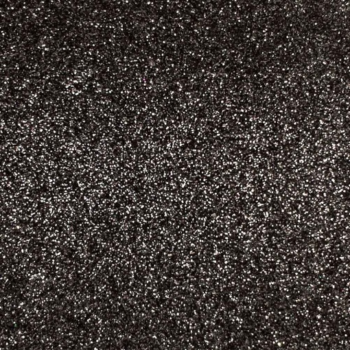 Moosgummi / Eva Glitter 60x40cm 2mm preto