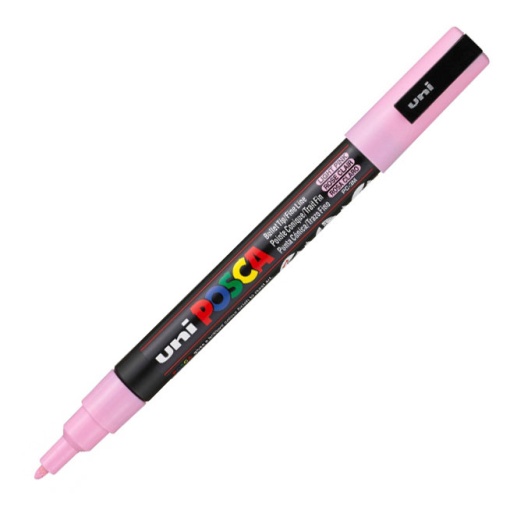 Marcador POSCA Pc-3m fino 0,9-1,3mm rosa claro 51