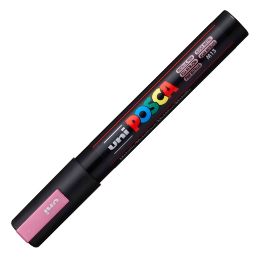 Marcador POSCA PC-5M médio 1,8-2,5mm rosa metálico M13