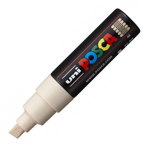 Marcador UNI POSCA PC-8K grosso 8mm bege 45