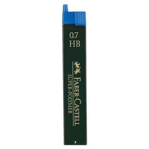 Minas FABER-CASTELL Super-polymer 9067 0,7mm HB (12 unidades)