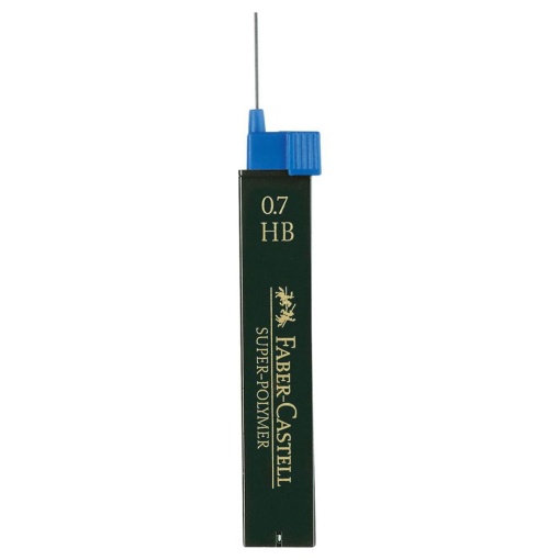 FABER-CASTELL Super-polymer 9067 0.7mm HB Leads - 12 units