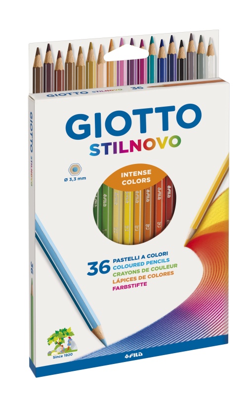 Lápis de Cor GIOTTO Stilnovo com 36