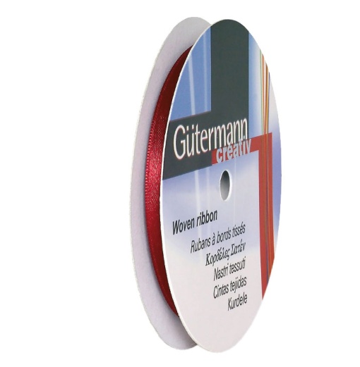 Fita de Cetim GUTERMANN 6mmx20m Cinza Prateado 8
