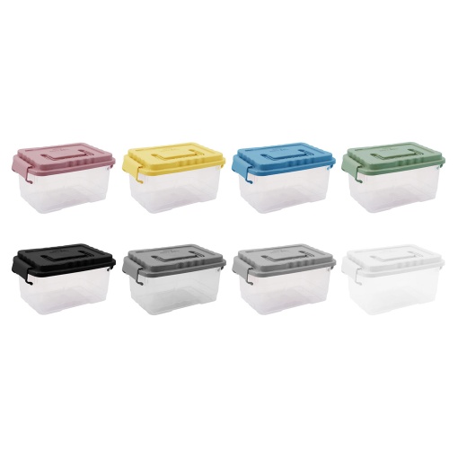 Caixa multiusos KOZZI Mini Box 5 litros com pega 27,5x18,5x16cm cores sortidas