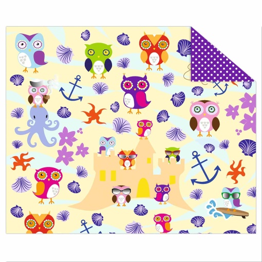 Cartolina URSUS 300g Infantil 49,5x68cm Corujas