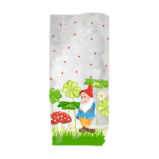 Saco Celofane Duendes 11,5x19cm com 10