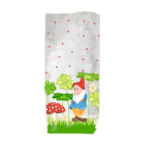 Saco Celofane Duendes 14,5x23,5cm com 10