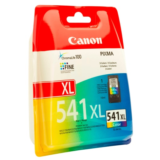 Tinteiro CANON 541XL Cores CL541XL MG2150/MG3150/3250/3255 Alta Capacidade 400 Páginas