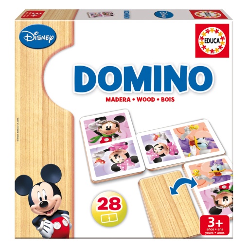 Dominó Madeira DISNEY Minnie+Mickey EDUCA