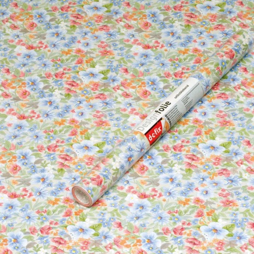 Película Adesiva D-C-FIX 45cmx2m Flores 346-0102