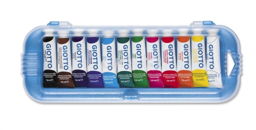 Guache GIOTTO com 12 unidades 7,5ml