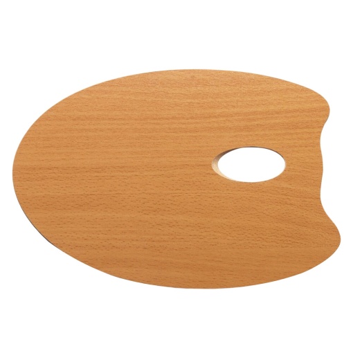 Paleta de Madeira MABEF Oval 20x30cm