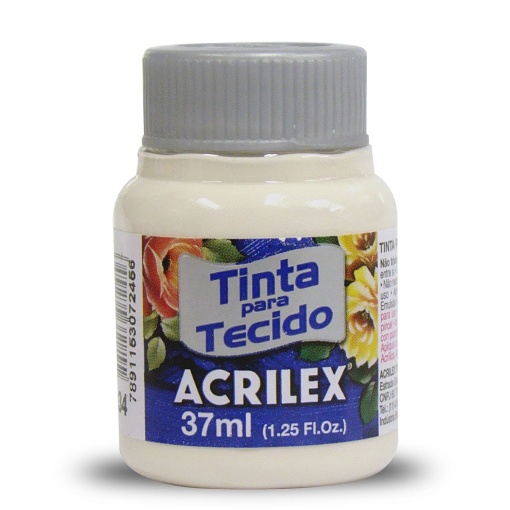 Tinta para Tecido ACRILEX Palha 834 37ml