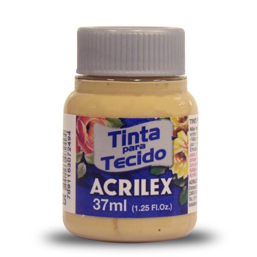 Tinta para Tecido ACRILEX Camurça 525 37ml