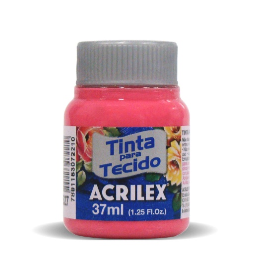 Tinta para Tecido ACRILEX Pink 527 37ml