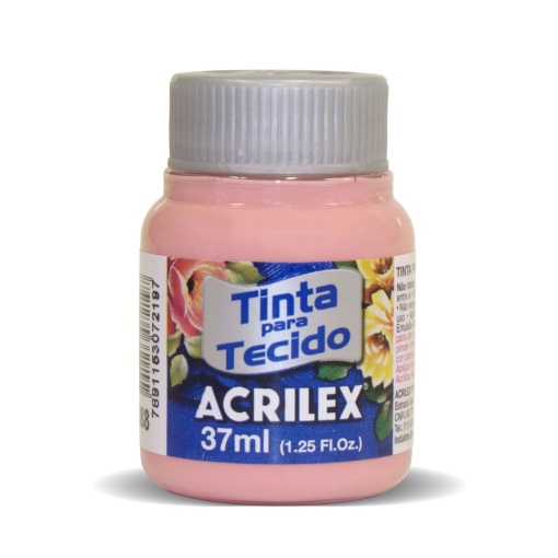 Tinta para Tecido ACRILEX Rose 988 37ml