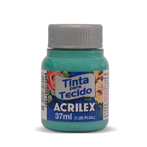 Tinta para Tecido ACRILEX Menta 990 37ml