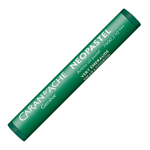 Pastel óleo CARAN D'ACHE Neopastel verde esmeralda 210