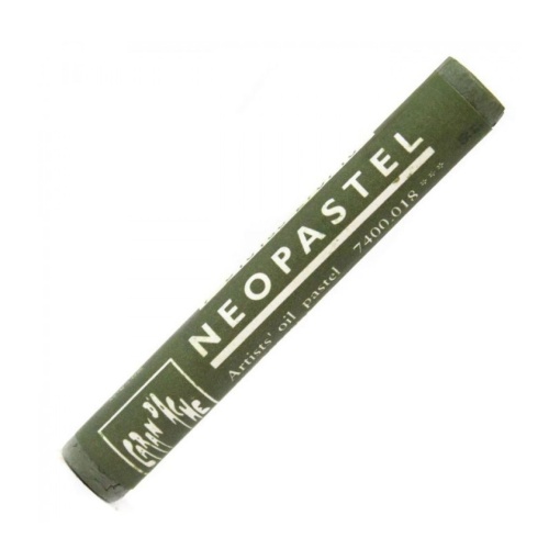 Pastel Óleo Caran D'ache Neopastel 7400.018 Cinza Oliveira