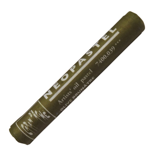 Pastel óleo Caran d'Ache Neopastel 7400.039 castanho oliveira