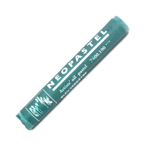 Pastel óleo Caran d'Ache Neopastel 7400.190 azul esverdeado