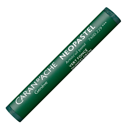 Pastel óleo CARAN D'ACHE Neopastel verde escuro 229