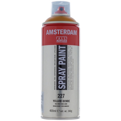 Tinta Spray Acrílica AMSTERDAM Ocre Amarelo 227 400ml
