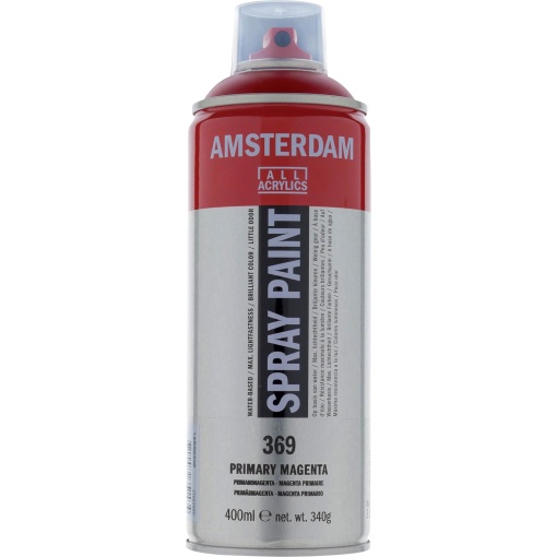 Tinta Spray Acrílica AMSTERDAM Magenta Primário 369 400ml