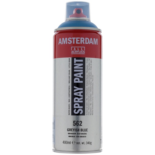 Tinta Spray Acrílica AMSTERDAM Azul Acinzentado 562 400ml
