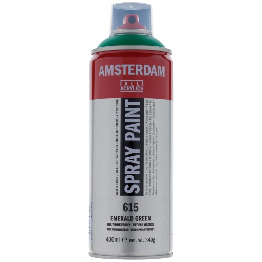 Tinta Spray Acrílica AMSTERDAM Verde Veronese 615 400ml