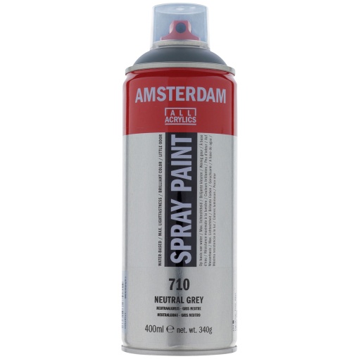 Tinta Spray Acrílica AMSTERDAM Cinzento Neutro 710 400ml