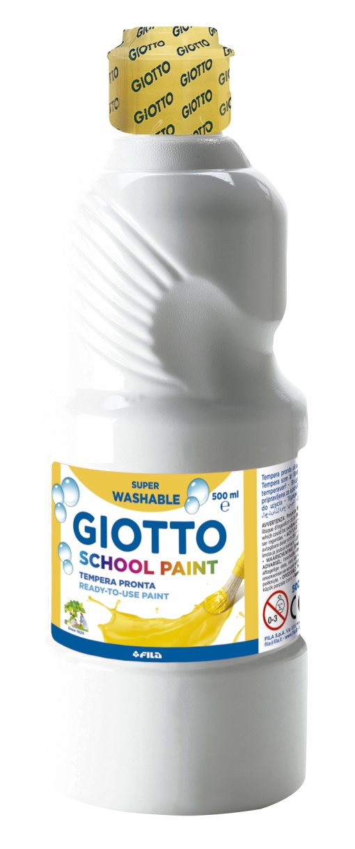 Guache GIOTTO Lavável 500ml branco