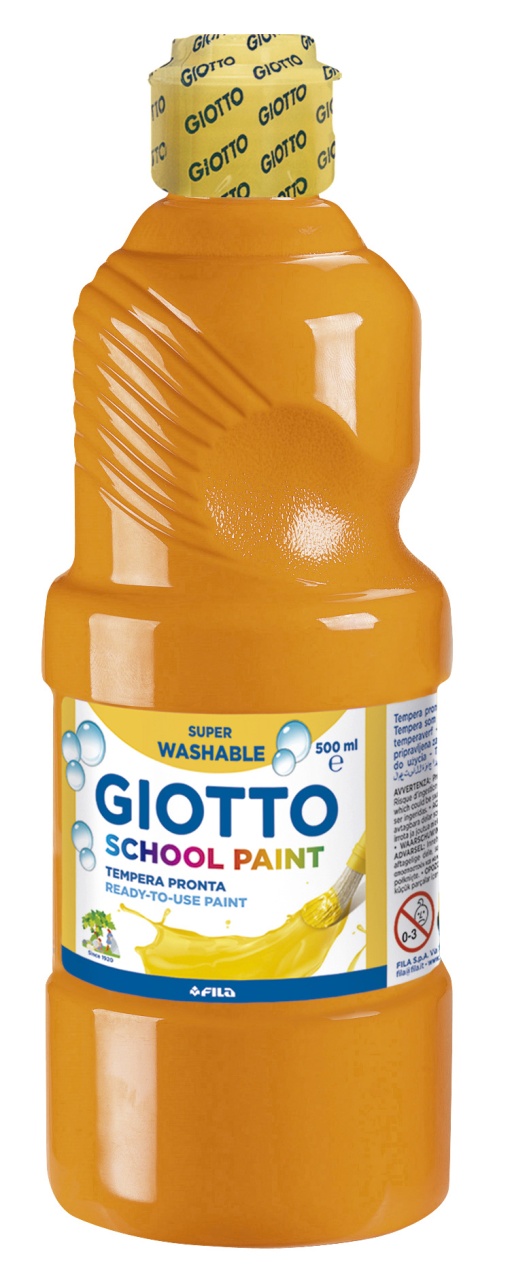 Guache GIOTTO Lavável 500ml laranja