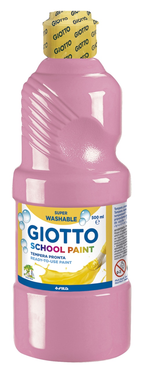 Guache GIOTTO Lavável 500ml rosa