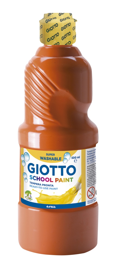 Guache GIOTTO Lavável 500ml vermelho