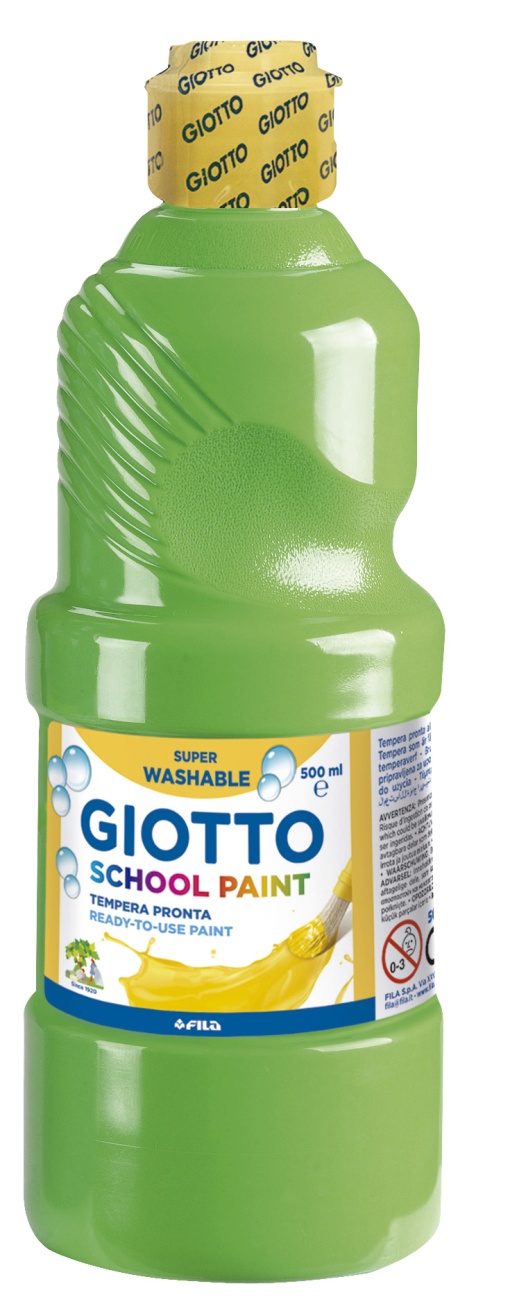 Guache GIOTTO Lavável 500ml verde alface