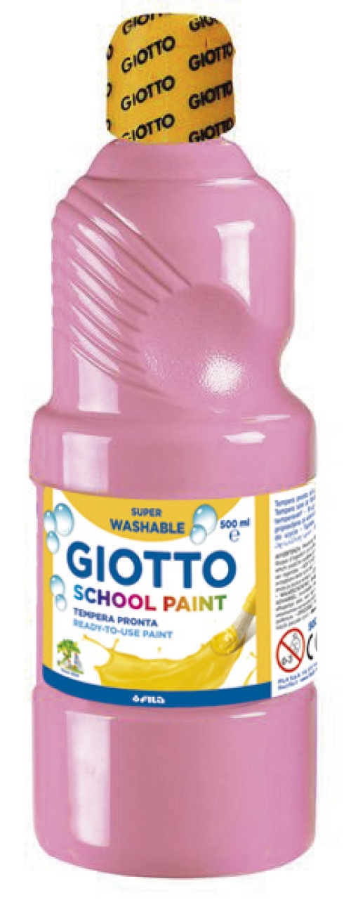 Guache GIOTTO Lavável 500ml rosa carne