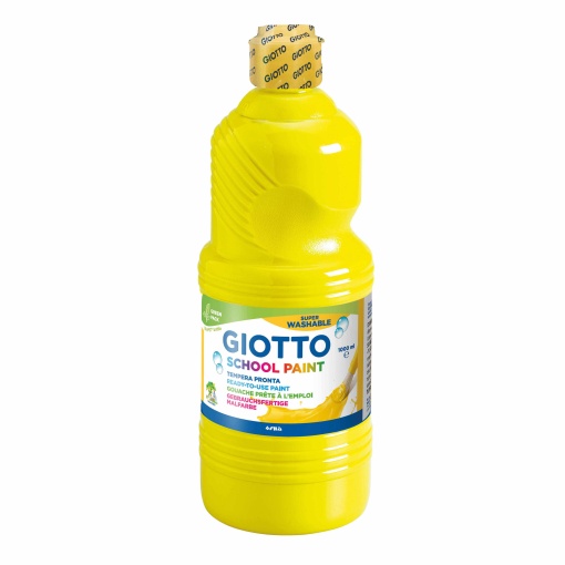 Guache GIOTTO Lavável 1000ml amarelo primário