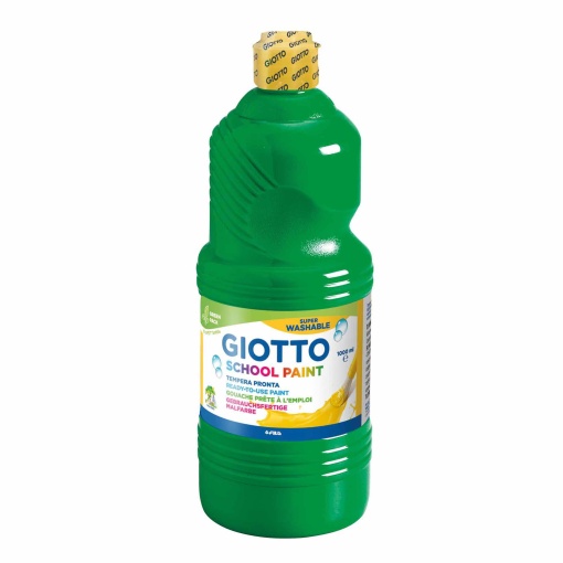 Guache GIOTTO Lavável 1000ml verde escuro