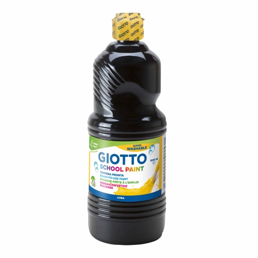 Guache GIOTTO Lavável 1000ml preto